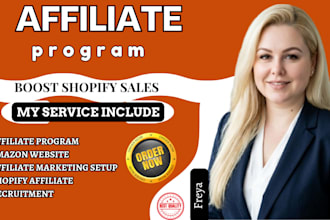 affiliate marketing program shopify affiliate saas affiliate recruit signups