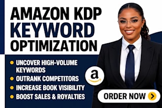 do amazon KDP keyword research for low competition niches