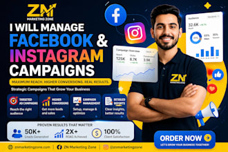 manage facebook and instagram ads campaigns
