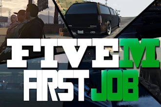 be your expert fivem developer, script any system, esx, qb core, map