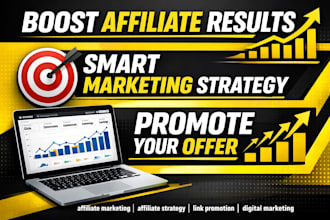 promote your affiliate offer with targeted marketing strategy and research