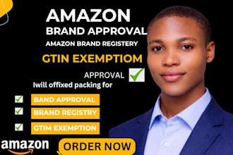 do amazon brand registry and gtin exemption for your brand listing error