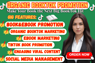 do booktok promotion tiktok ebook marketing book promotion booktok usa marketing
