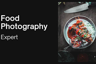 be your food photography expert