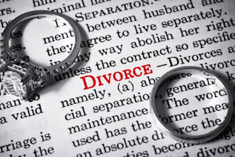 prepare divorce papers child custody forms and spousal support documents