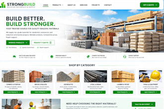 design building materials website construction supply website