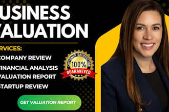 do business valuation company valuation and financial analysis
