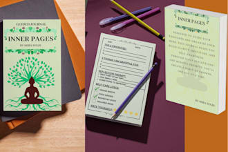design creative book cover and layout designs for you