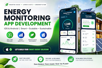 build an energy monitoring app with real time tracking and iot integration