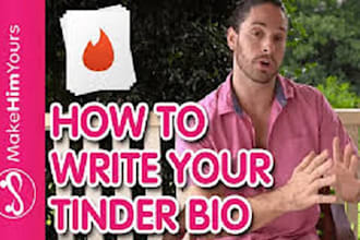write a good tinder bio for you