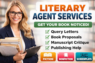 find top literary agent book movie script query letter pitch critique synopsis