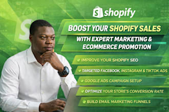 increase shopify sales through strategic social media and ecommerce marketing