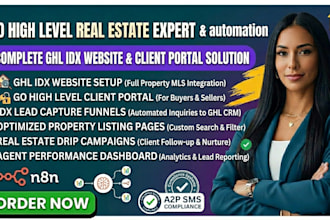 setup gohighlevel idx website gohighlevel client portal for real estate