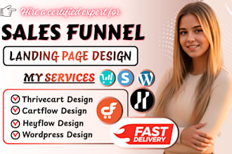 build systeme io, thrivecart sales page, cartflow, heyflow, wp funnel funnelkit