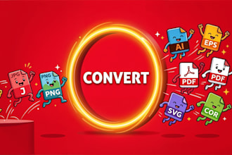 convert jpg to vector ai, eps, pdf, svg, cdr