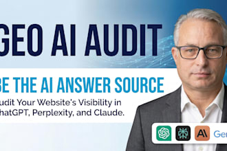 do a GEO audit for ai visibility and search readiness