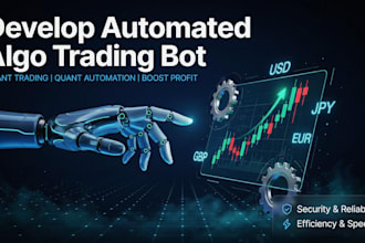 develop custom crypto trading bots and automated trading systems