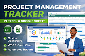 create ms project project management tracker in excel n wbs tracker