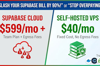 migrate your supabase cloud to a self hosted vps to save 90 percent in costs