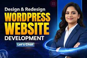 redesign webseite wordpress develop custom wordpress landing page with elementor