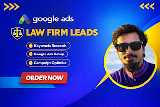 setup and optimize your google ads for law firm leads