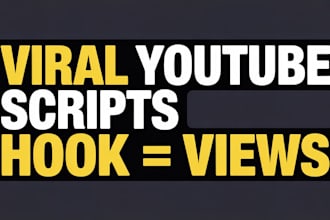 write viral youtube scripts with strong hooks
