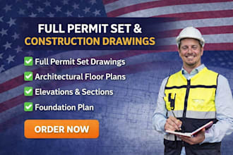 provide full permit set and construction drawing for fast approval with pe stamp