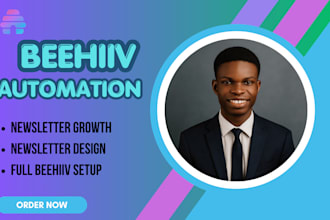 setup beehiiv automation beehiiv landing page design beehiiv newsletter website