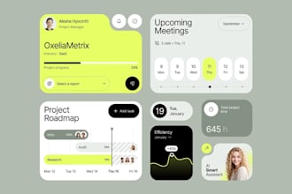 design UI UX for a management product