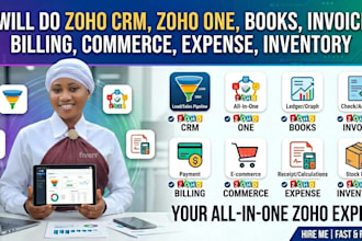 do zoho crm, zoho one, invoice, billings, commerce, expense, inventory