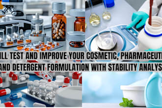 formulate and improve your cosmetic, pharmaceutical, and detergent formulation