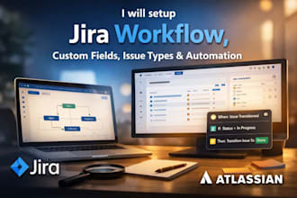 setup jira ai workflow setup, dashboards, reporting, and automation