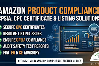 provide CPC certificate as per cpsia standards for amazon