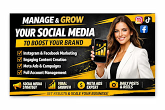 manage your social media and create engaging content that grows your brand