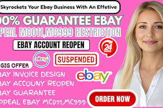guarantee reopen ebay account suspension, appeal mc011, mc999, restriction