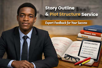 create a detailed story outline for your novel or book