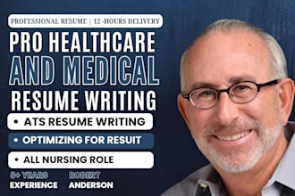 write healthcare, medical, nursing, doctor, clinical research scientist resume