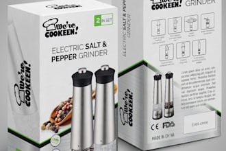 do box packaging design, product packaging design, mailer box and 3d mockup