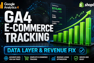 setup ga4 enhanced ecommerce tracking and GTM data layer