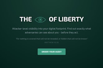 create your thorough osint digital footprint assesment