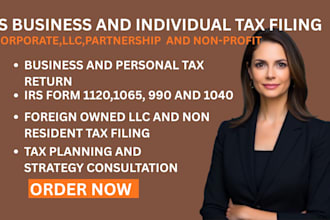 minimize your US tax filings form 1120 1040nr 1064 5472 and us sales tax returns