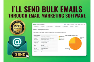 deliver high impact bulk email and SMS blasts with guaranteed inbox delivery