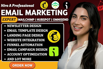 do mailchimp email marketing newsletter campaign hubspot omnisend email template