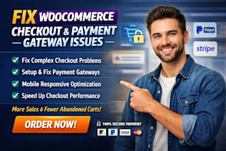 fix woocommerce checkout not working payment gateway optimize secure payment