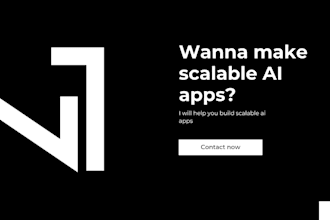 develop scalable apps with integrated ai