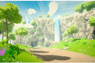 design 3d,2d game environments, assets