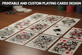create custom tarot card deck for kickstarter campaign card box mockup