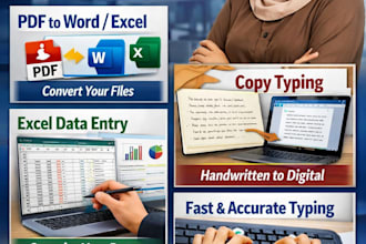 accurately type your handwritten or scanned documents