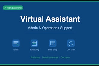 be your reliable virtual assistant for everything operations