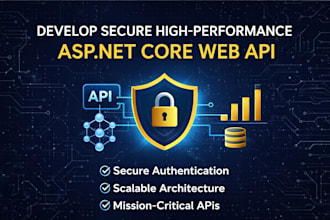develop secure high performance asp net core web api